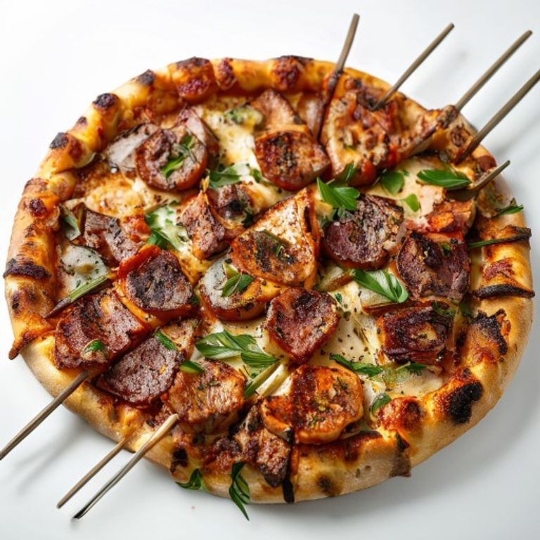 Malai Boti Pizza