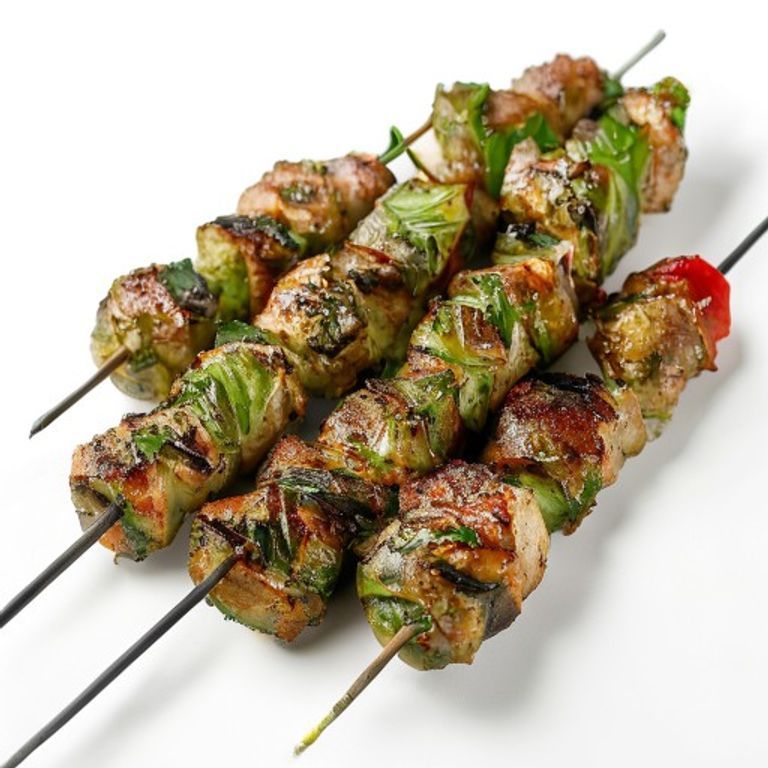 Chicken Green Boti