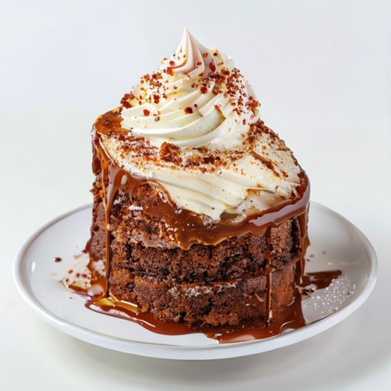 Molten Lawa Cake (With Ice Cream)